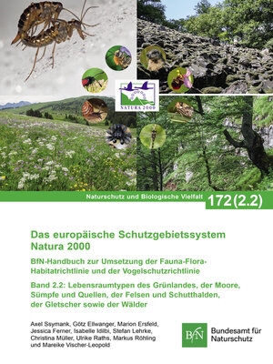 cover image of Das europäische Schutzgebietssystem Natura 2000 Band 2.2 Lebensraumtypen